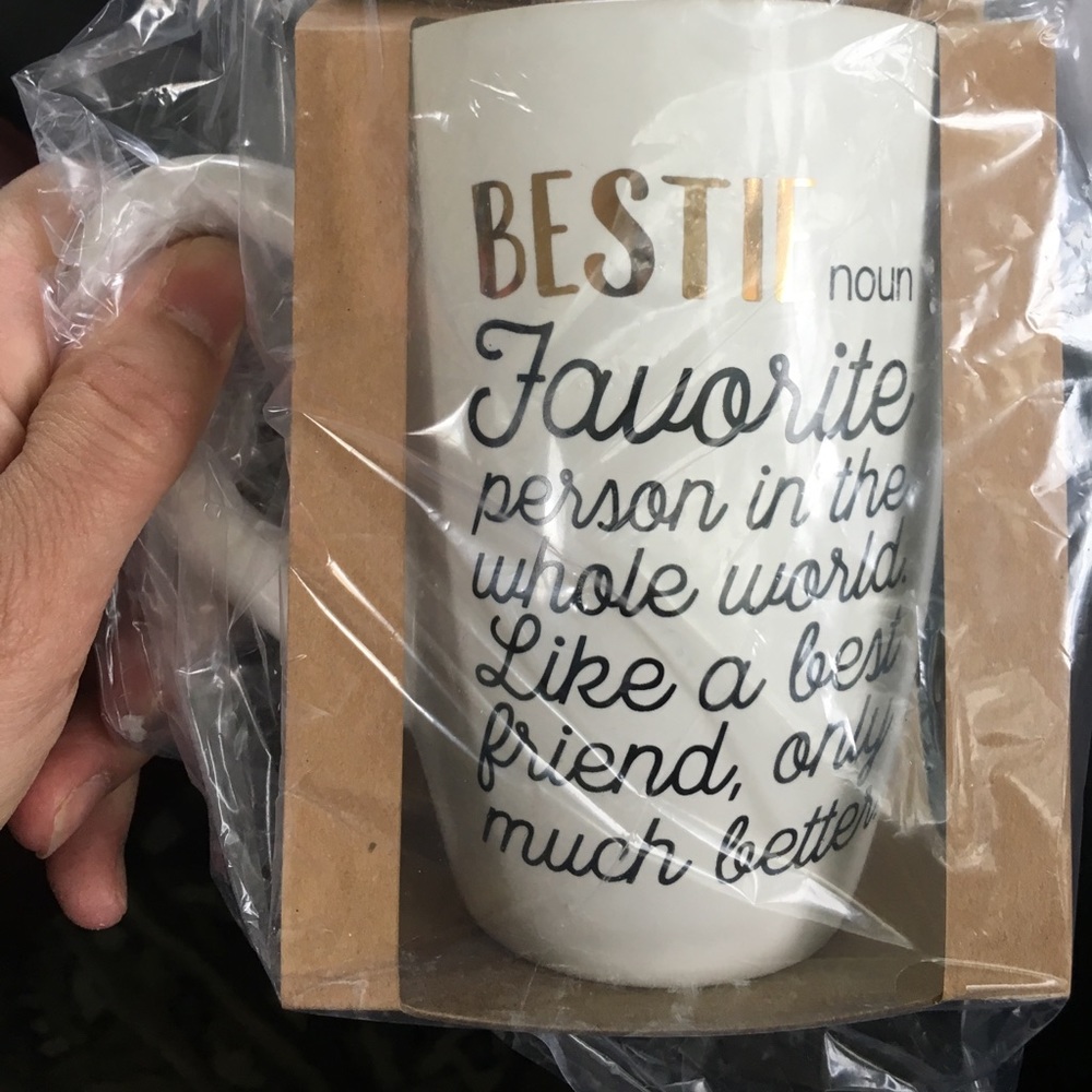 Mud pie bestie mug new with tags
