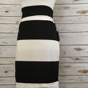 LuLaRoe Cassie Skirt, black and white