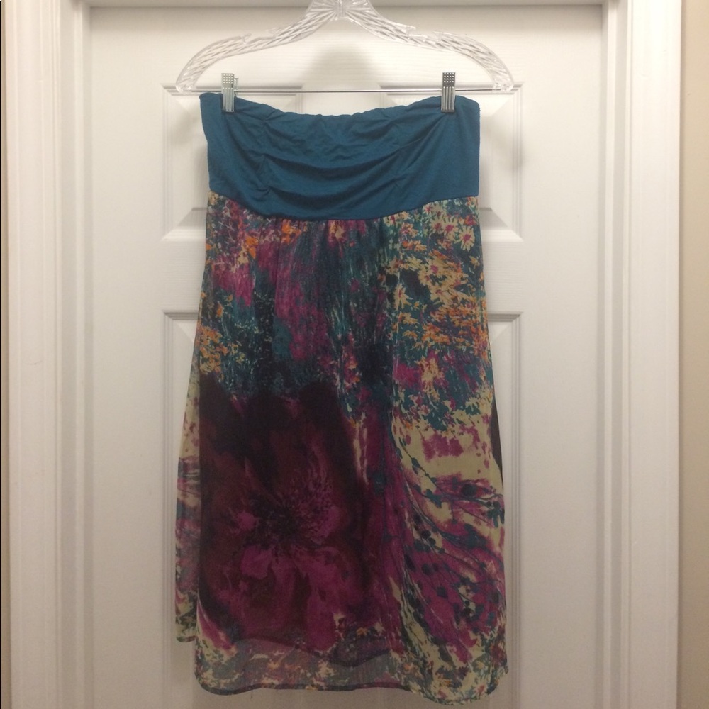 Strapless Summer Dress