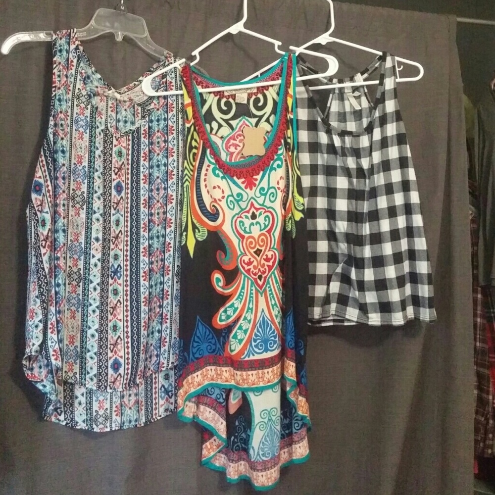 3 tank tops