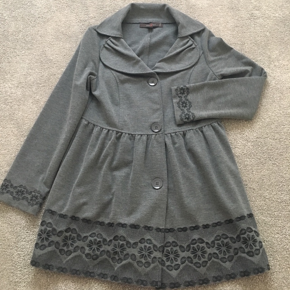 button down coat/tunic