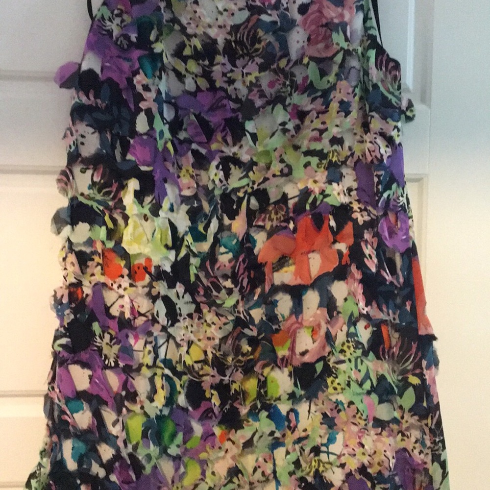 DVF silk dress