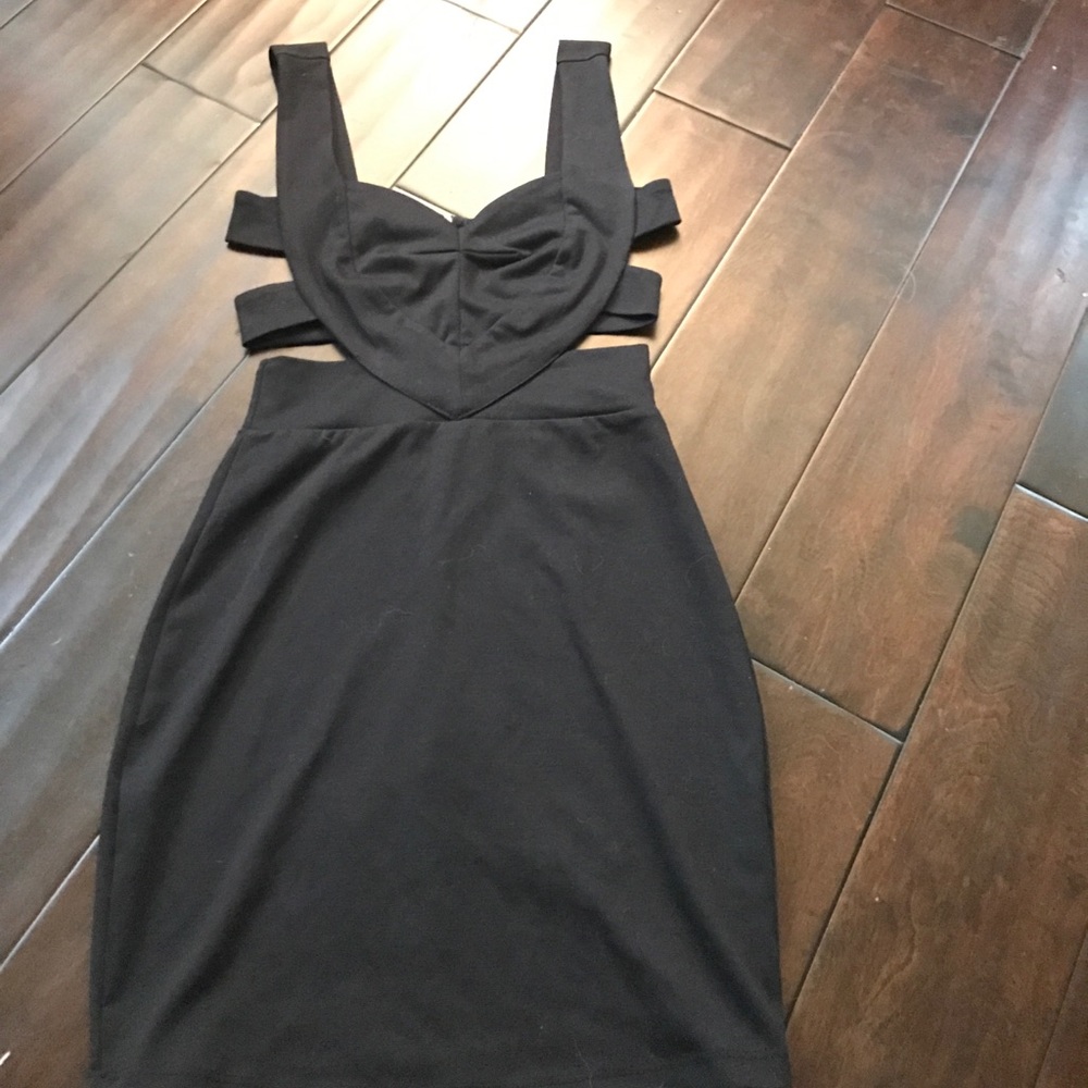 Cut out little black dress LBD
