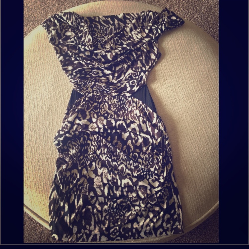 Printed Bebe Dress