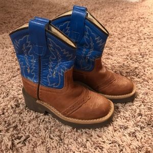 Babies' cowboy boots sz 5