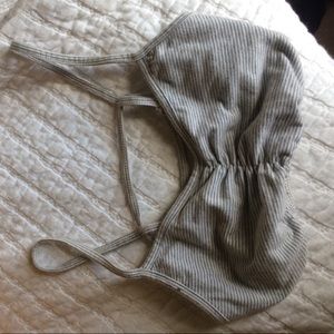 Striped Cage Bralette