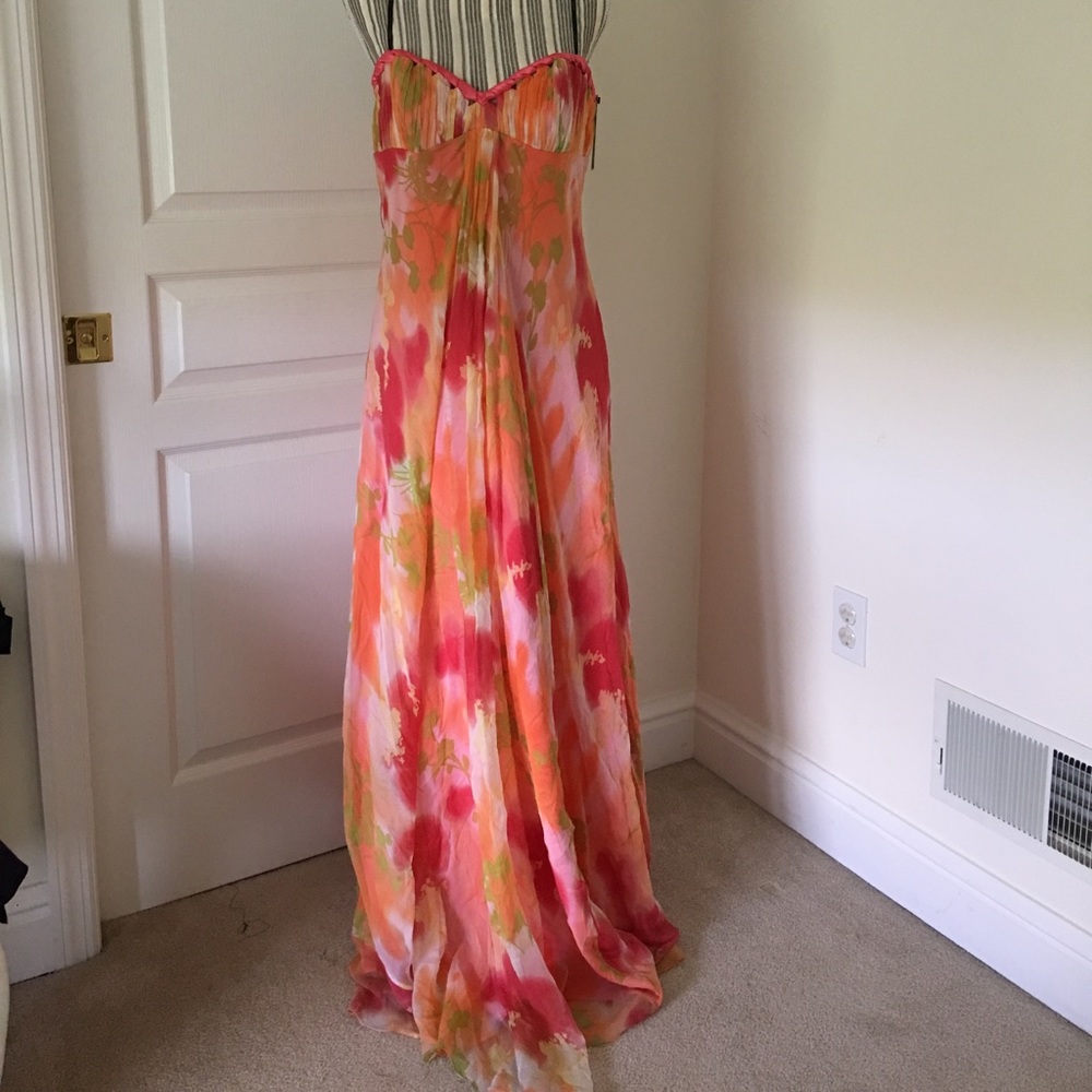 NWT gorgeous Chinese laundry maxi dress Sz 12