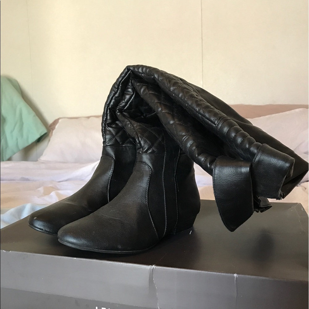 Knee high boots