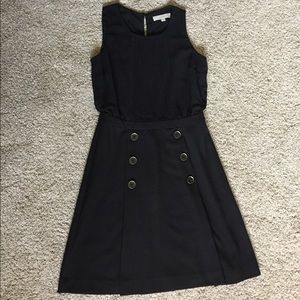 LOFT Black Sleeveless Dress