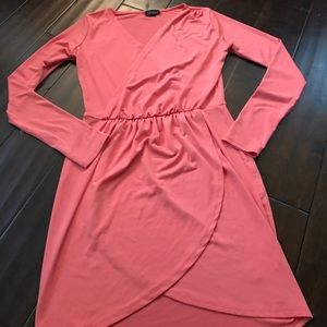 Peach dress