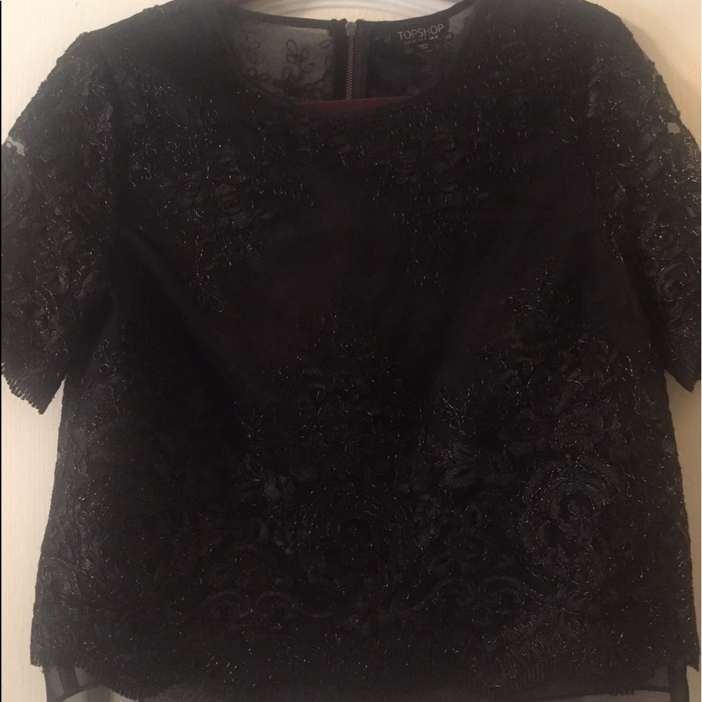 TopShop SeeThrough Top