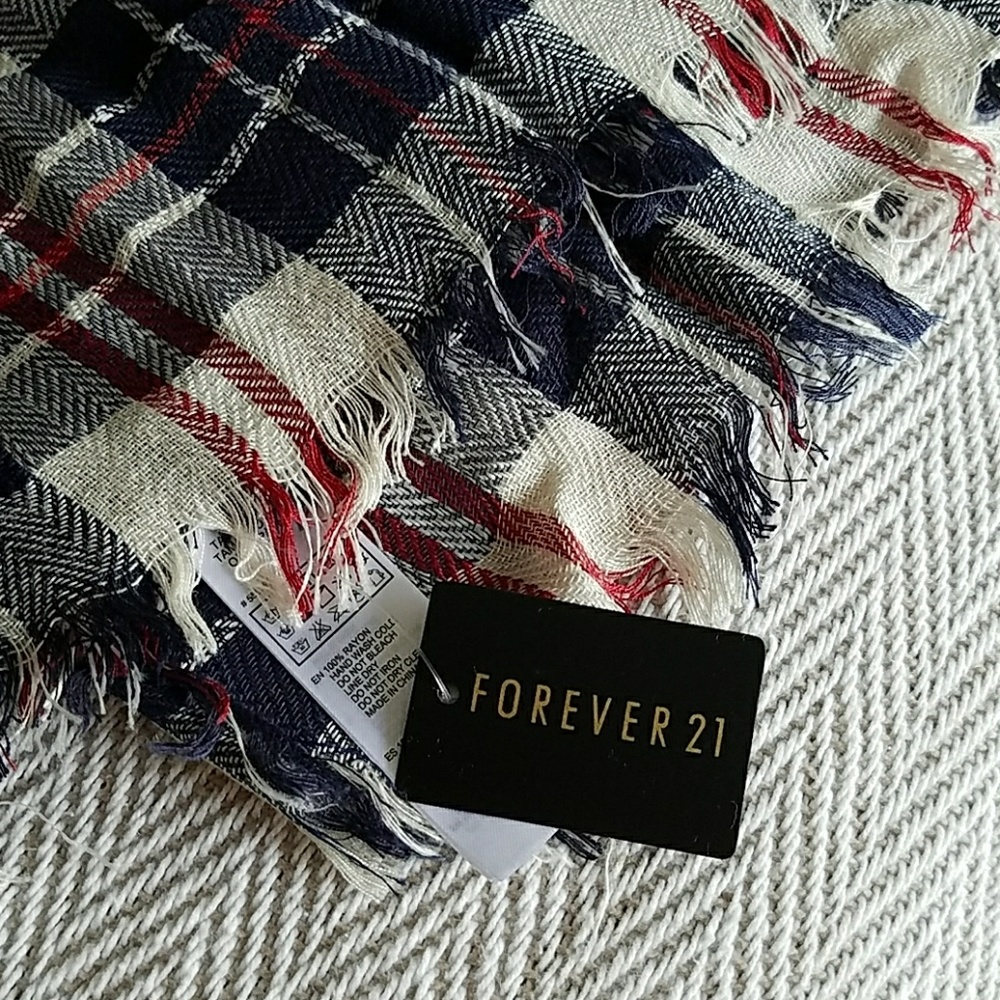 Forever 21 Plaid Scarf
