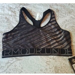 Women's Under Armour sports bra.