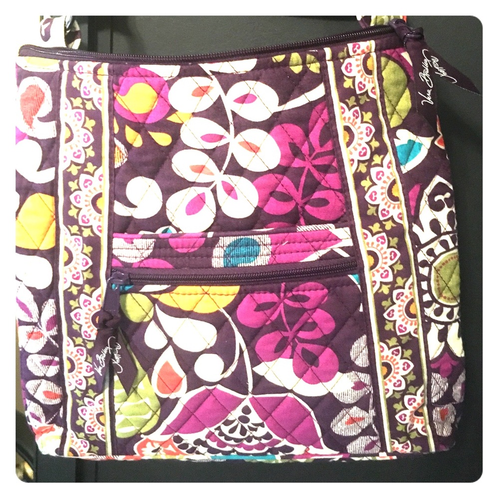 Vera Bradley Crazy Plum bag