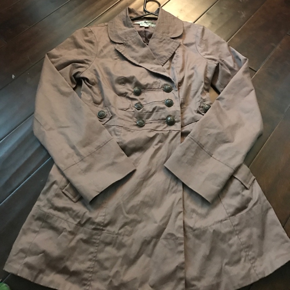 Military trench coat