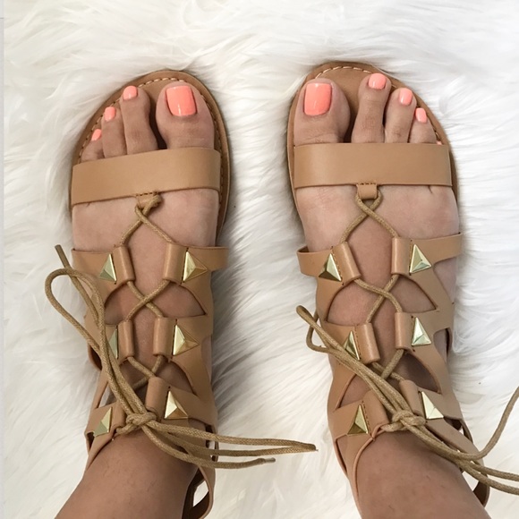 Toffee Gladiator Sandals - Picture 5 of 5