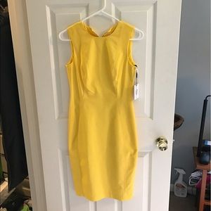 SALE 🎉Calvin Klein yellow dress