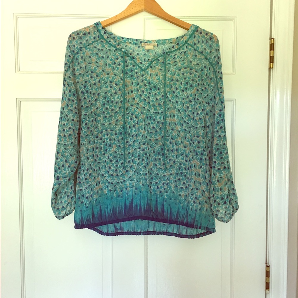 Lucky Brand blouse size L