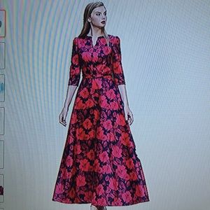 Sale!!Women's half sleeve Floral print maxi dress