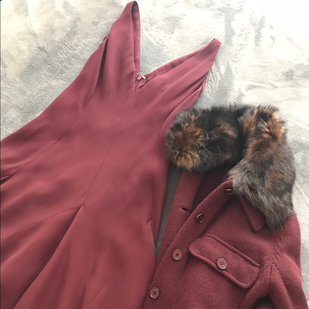 Ralph Lauren dress & matching coat