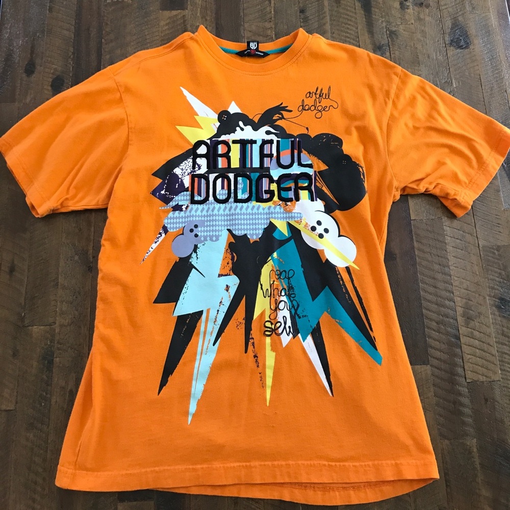 Artful Dodger Reap What You Sew embroidered shirt.