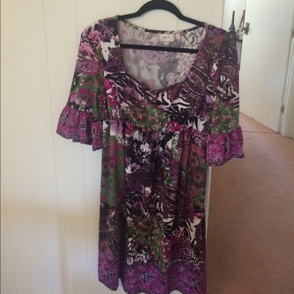 ECI bright and flirty summer dress