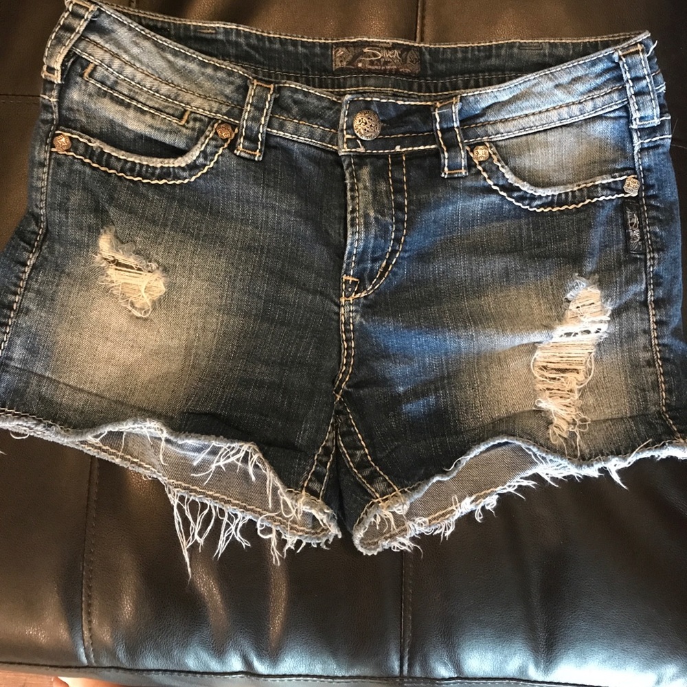 Silver Jeans Shorts