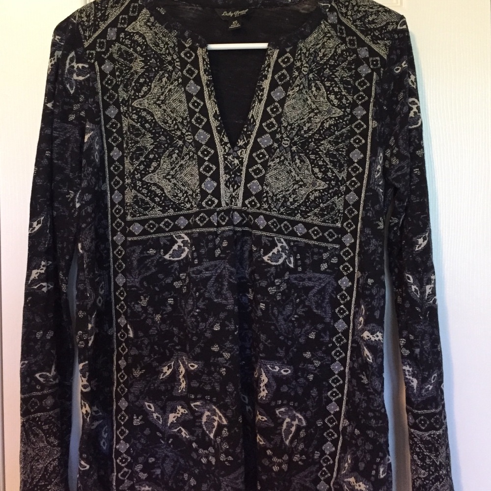 NWOT Lucky Brand Long Sleeve Top