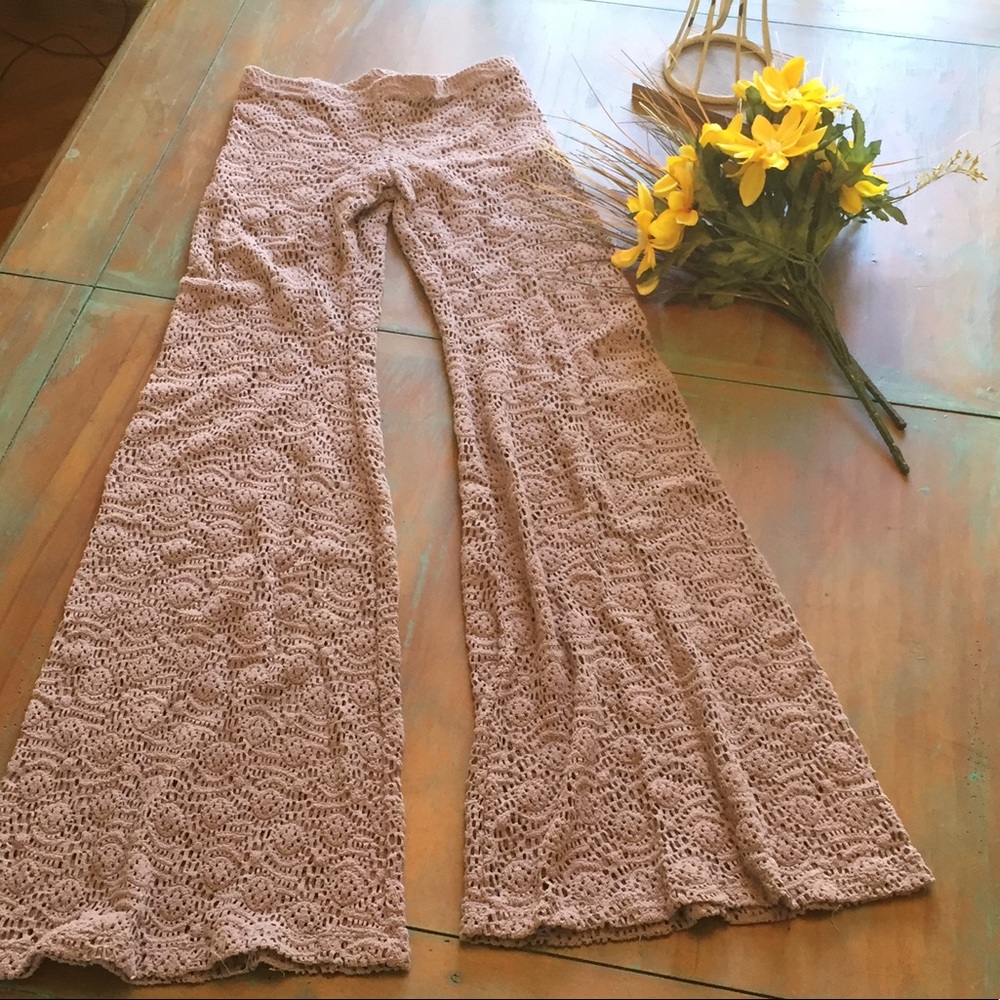 SOLD!!! Nightcap by Free People crochet pants!