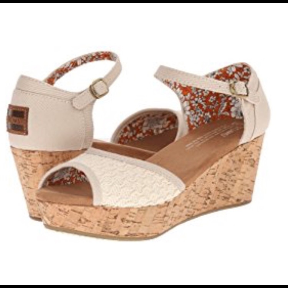 TOMS Wedge Sandals