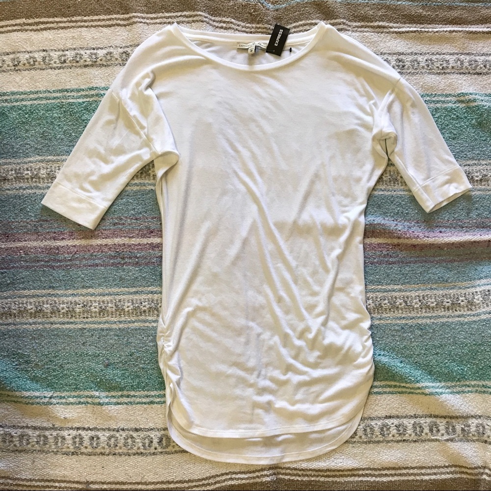 Ruched Tunic Top