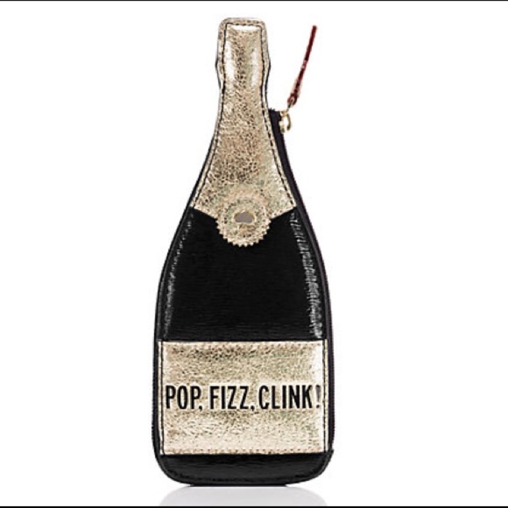 Kate Spade champagne coin purse