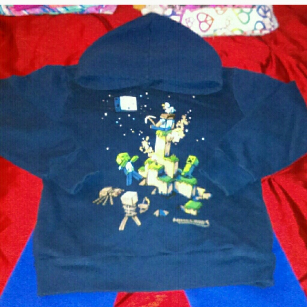 Jinx mine craft sweatshirt and sweatpants