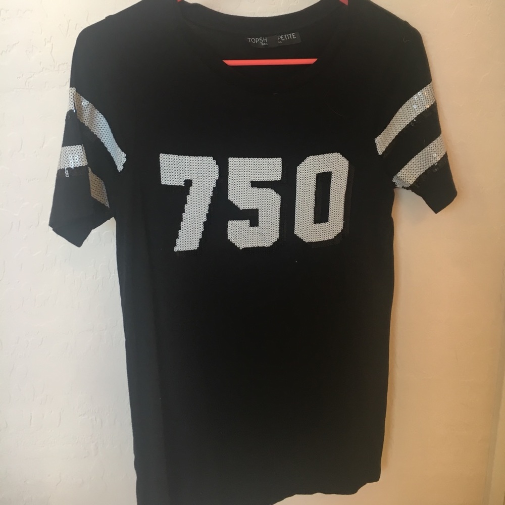 Top shop over sized t shirt