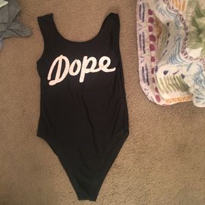 One piece swimsuit