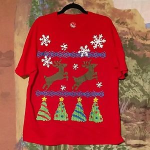 ☃️🎄MENS UGLY CHRISTMAS T-SHIRT 🎄☃️