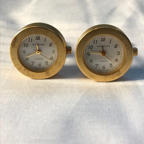 Tateossian Other - Clock Cufflinks