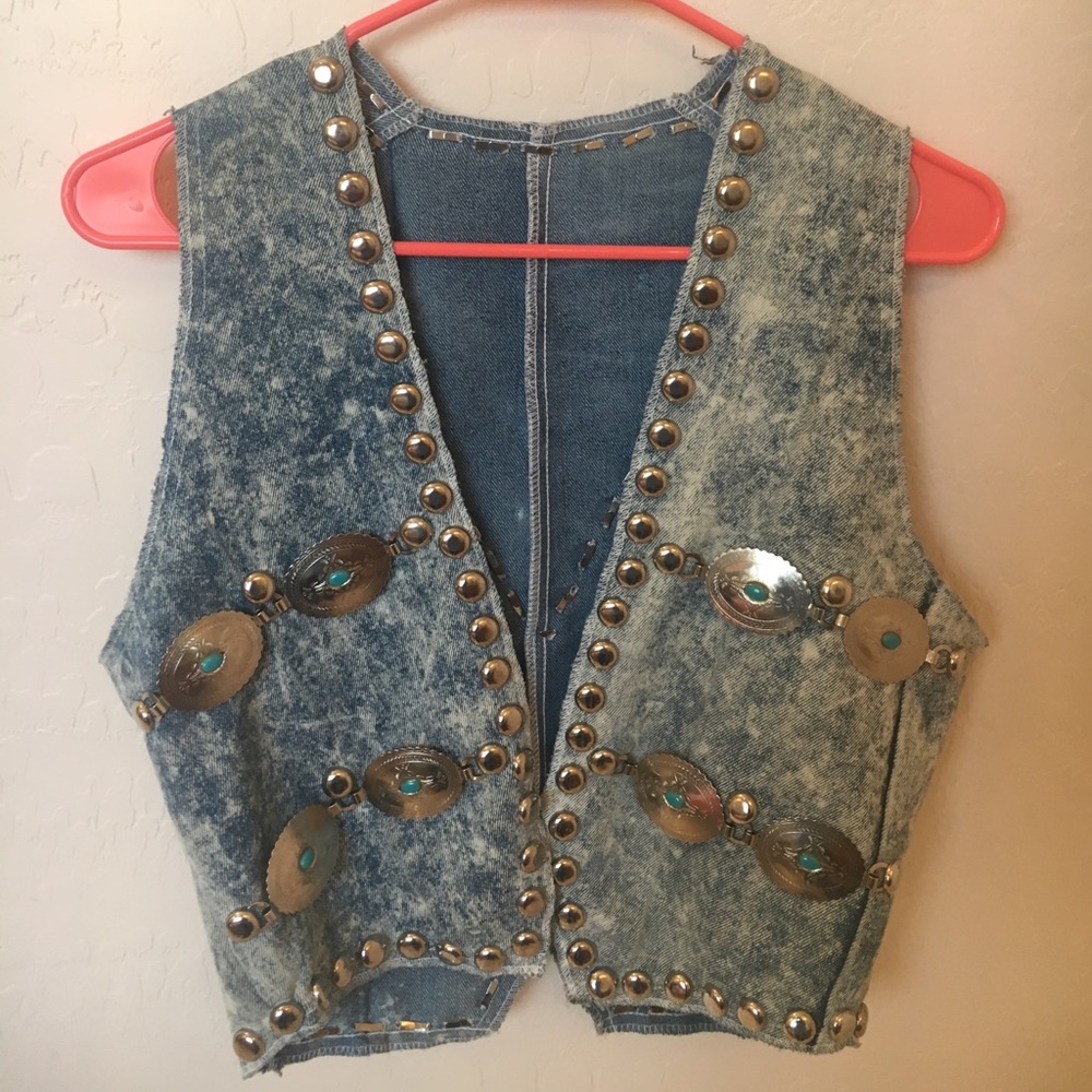 Denim Vest Custom made