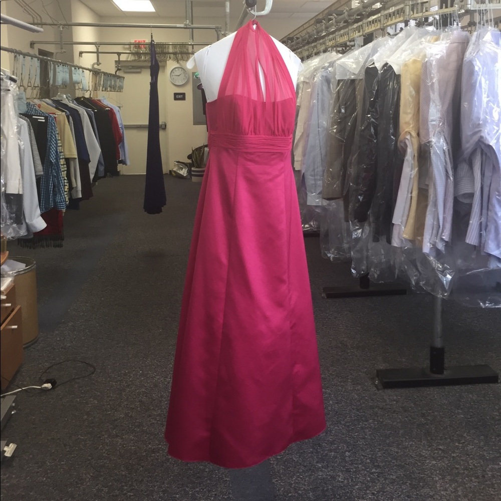 David's Bridal Halter-top Formal Dress