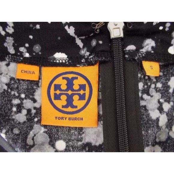 Tory Burch Paint Splatter Silk Dress - Picture 3 of 4