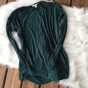 Teal Miami Long Sleeve Shirt