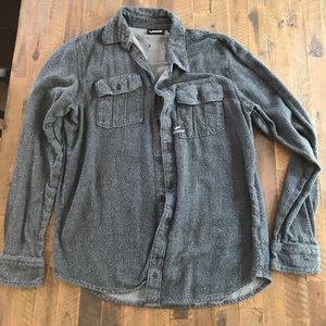 VANS men's button down, pocket shirt.