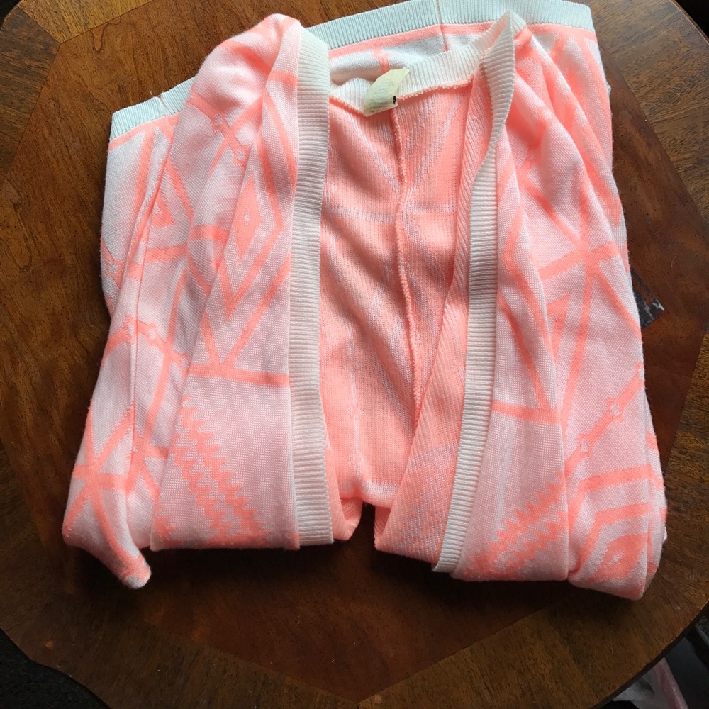 Tribal print cardigan