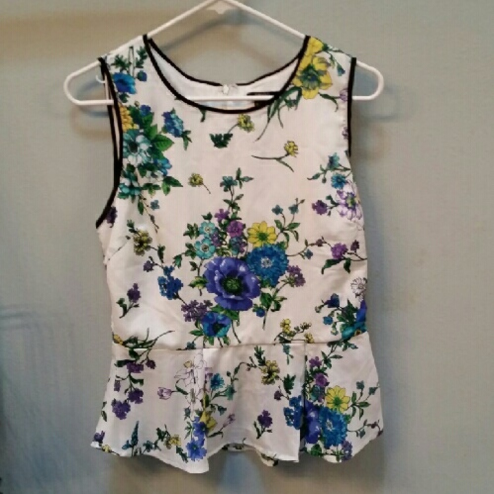 Floral Fitted Tank