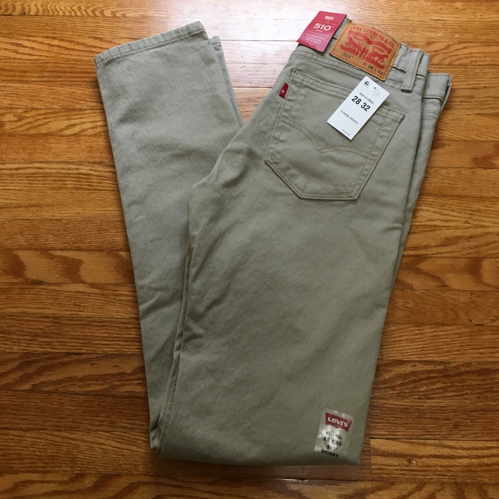 NWT Men's Levi's 510 Skinny Stretch Jeans