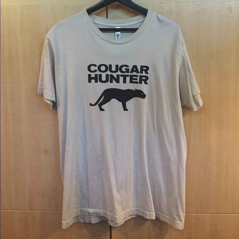 Men's large cougar hunter shirt