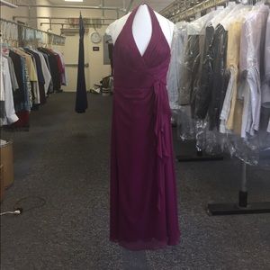 David's Bridal Halter-top Formal Dress