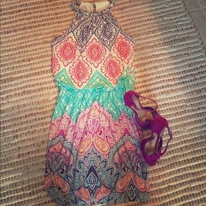 Halter dress perfect for spring!