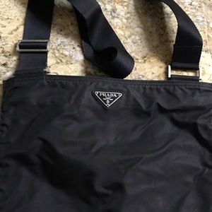 Authentic Prada cross body purse