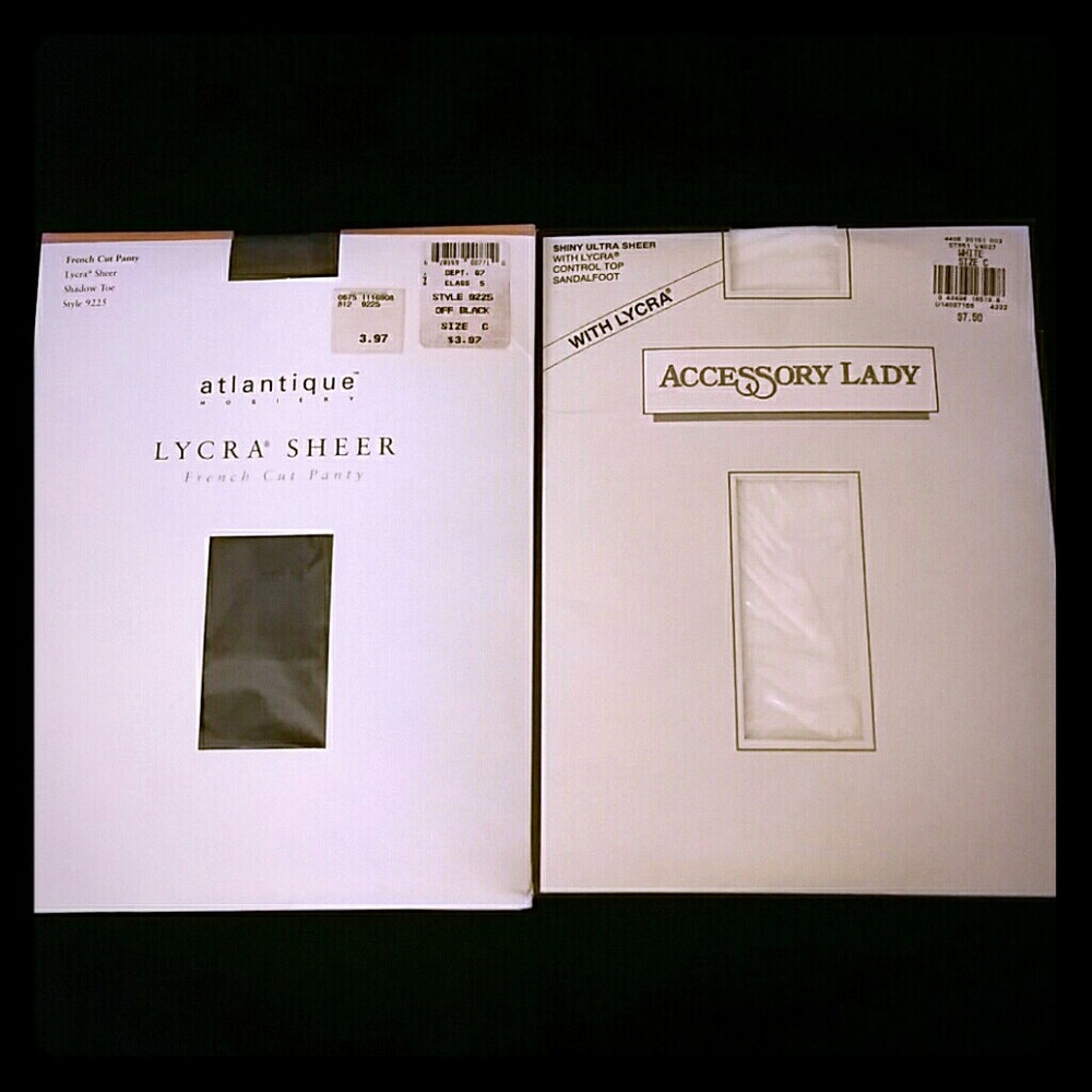 *4 for $10-CLOSET CLEANOUT* 2 Pairs of Nylons